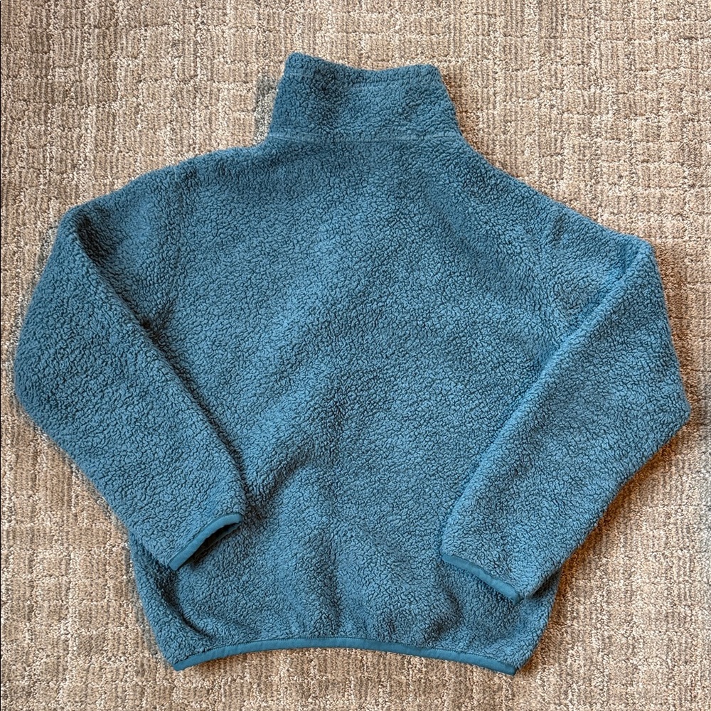 Patagonia Teal Los Gatos Fleece Half-Zip Pullover - Picture 3 of 4